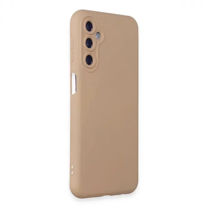 Galaxy M14 5g Kılıf Nano İçi Kadife  - Pudra