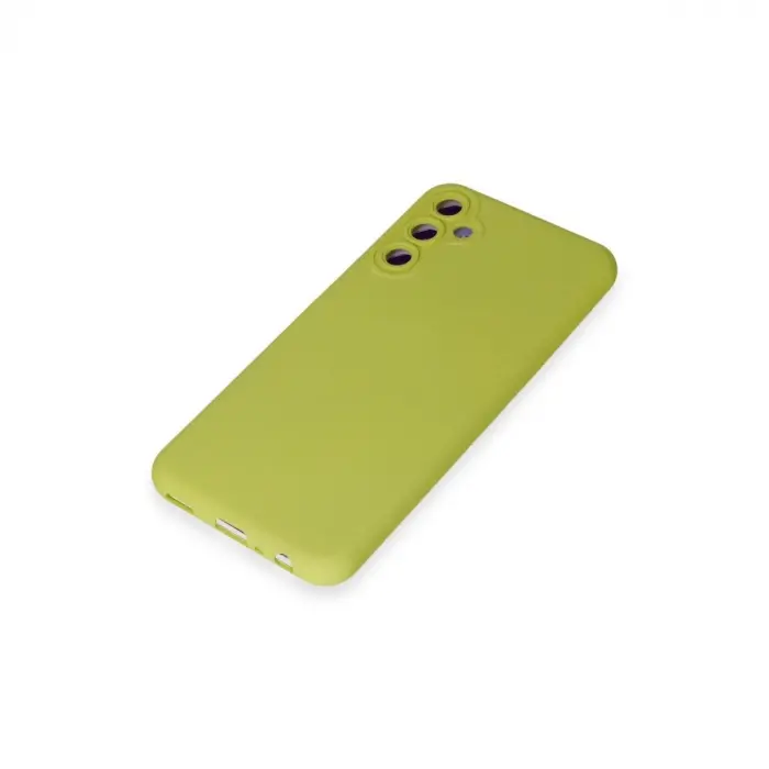 Galaxy M14 5g Kılıf Nano İçi Kadife  - Sarı