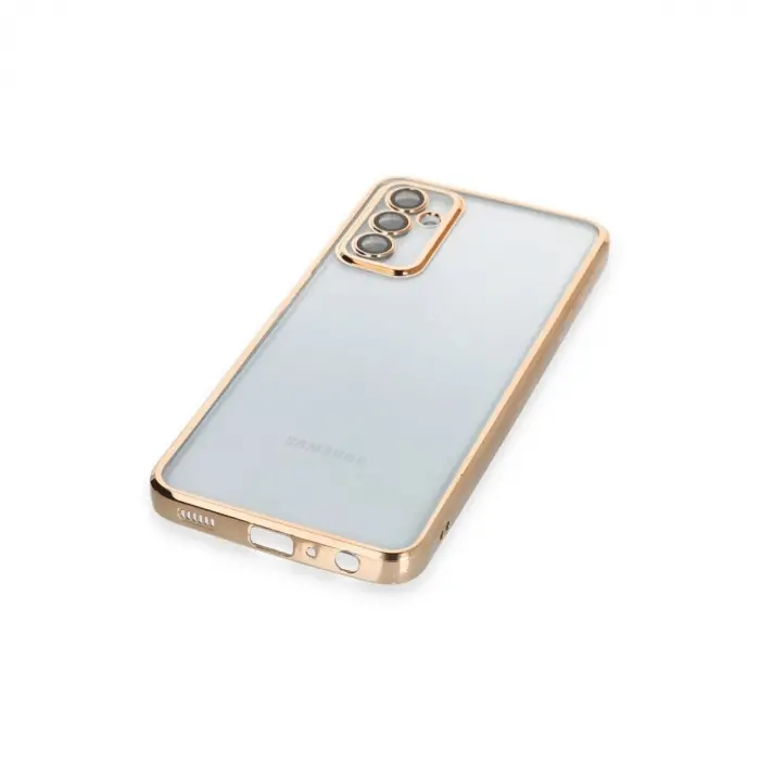 Galaxy M23 Kılıf  Lensli  - Gold