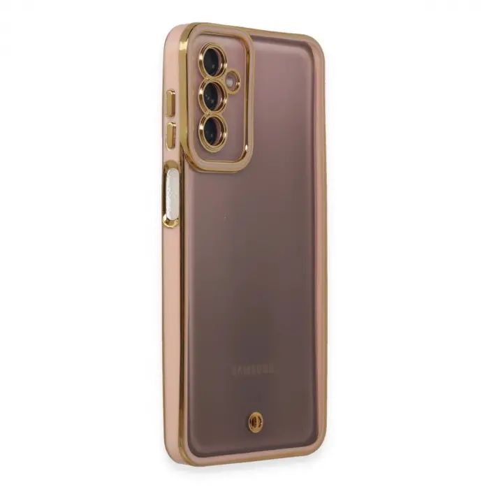 Galaxy M23 Kılıf Liva Lens  - Pudra