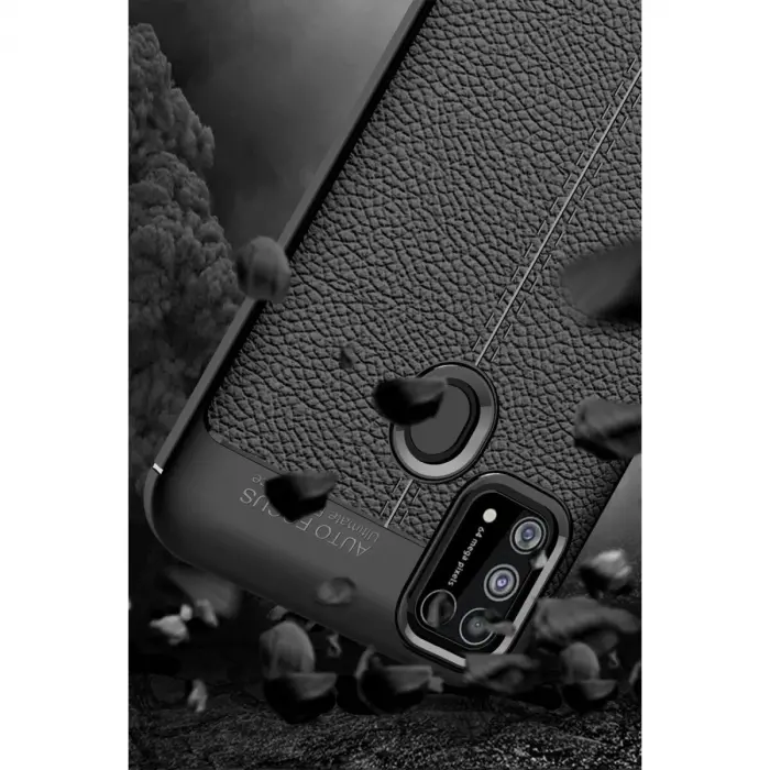 Galaxy M31 Kılıf Auto Fus Kapak - Kırmızı