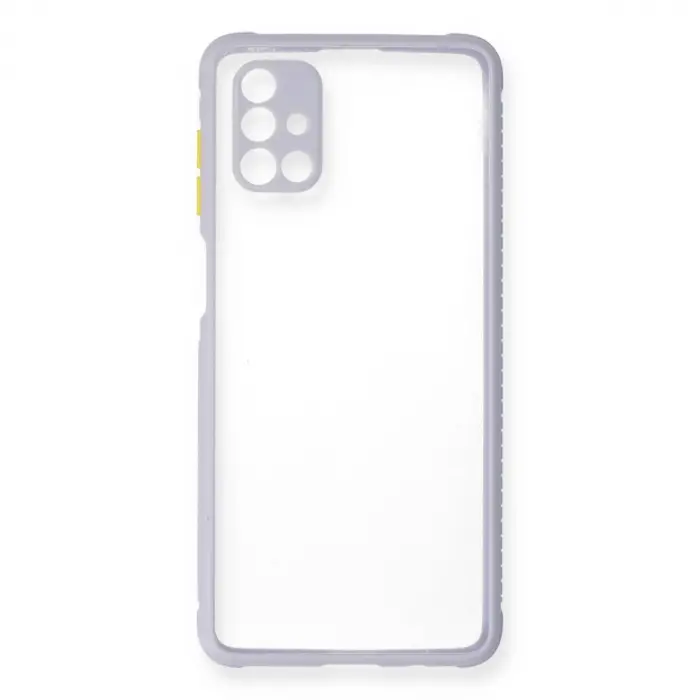 Galaxy M51 Kılıf Miami Şeffaf  - Lila