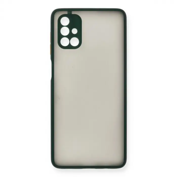Galaxy M51 Kılıf Montreal  Kapak - Yeşil