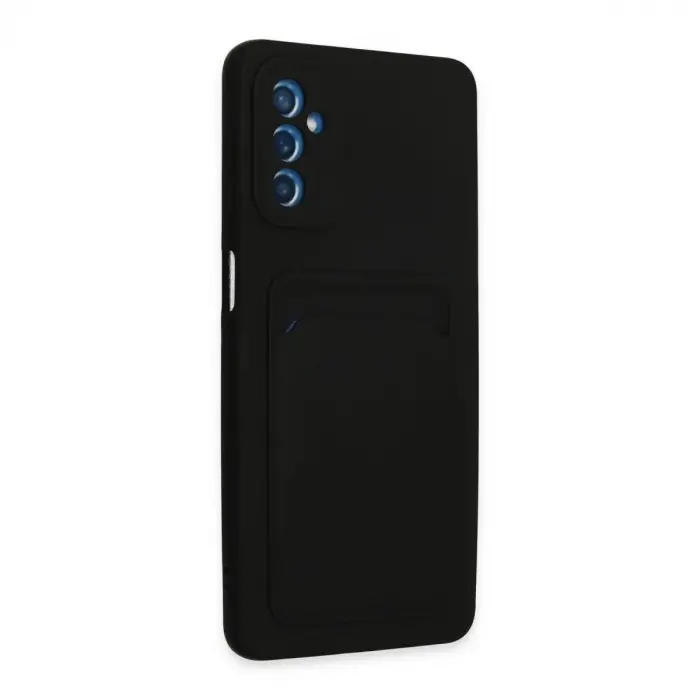Galaxy M52 5g Kılıf Kelvin Kartvizitli  - Siyah