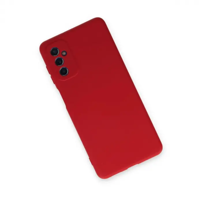 Galaxy M52 5g Kılıf Nano İçi Kadife  - Kırmızı
