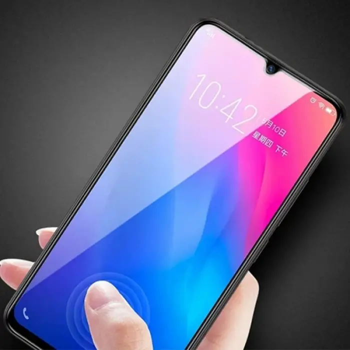 Galaxy Note 10 Lite 9D Full Glue Tempered Cam Ekran Koruyucu-(5775)