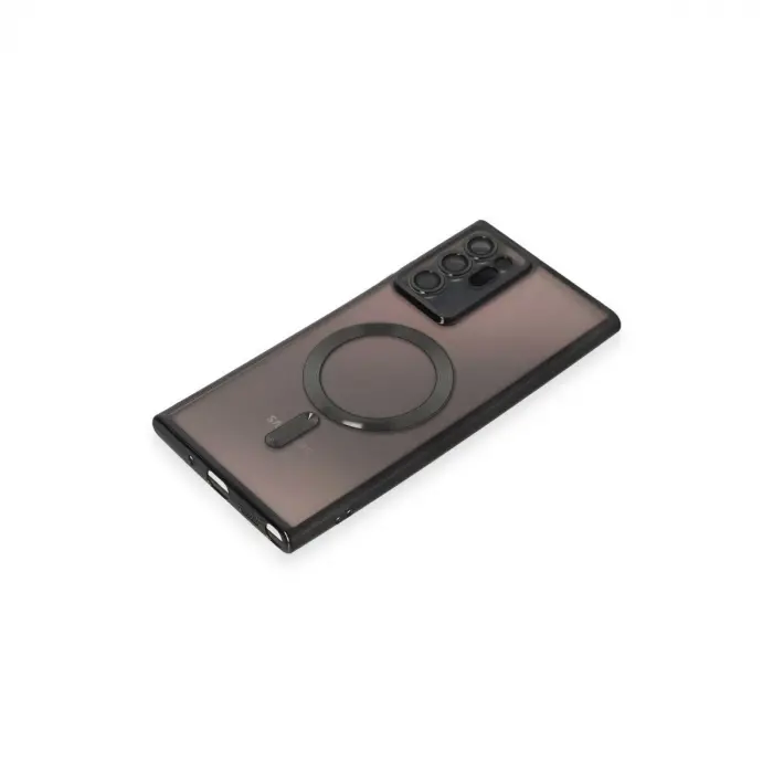 Galaxy Note 20 Ultra Kılıf Kross Magneticsafe Kapak - Siyah