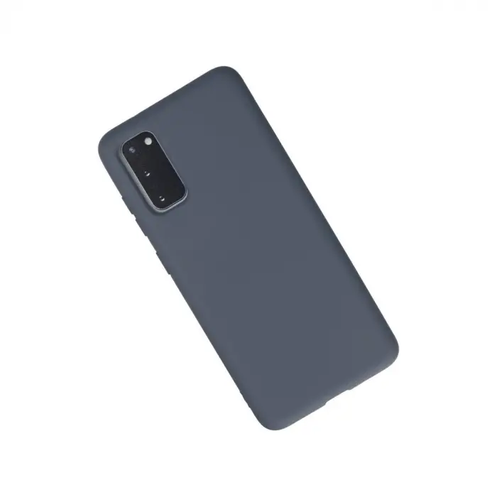Galaxy S20 Kılıf Nano İçi Kadife  - Gri