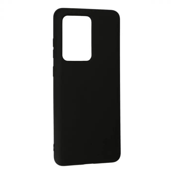 Galaxy S20 Ultra Kılıf Nano İçi Kadife  - Siyah