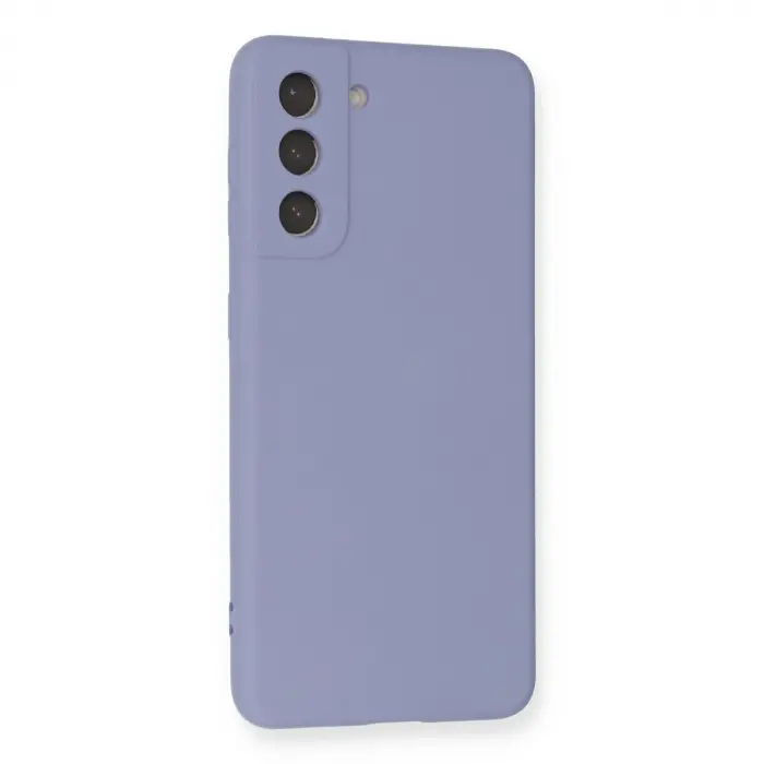 Galaxy S21 Kılıf Nano İçi Kadife  - Lila