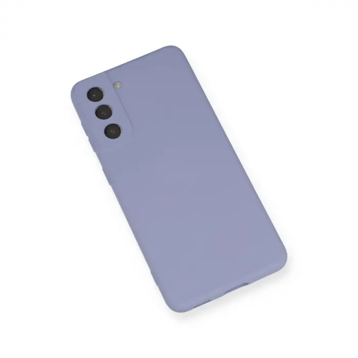Galaxy S21 Kılıf Nano İçi Kadife  - Lila