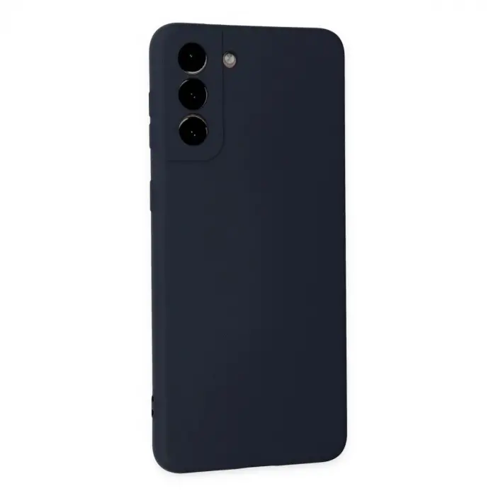 Galaxy S21 Plus Kılıf Nano İçi Kadife  - Lacivert