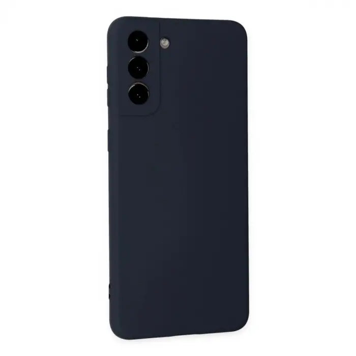 Galaxy S21 Plus Kılıf Nano İçi Kadife  - Lacivert