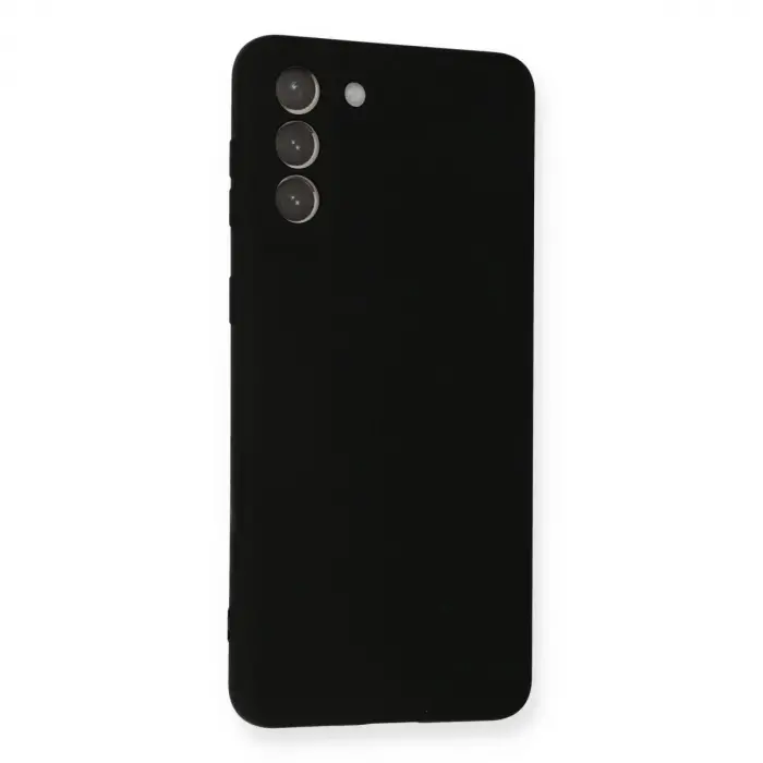 Galaxy S21 Plus Kılıf Nano İçi Kadife  - Siyah
