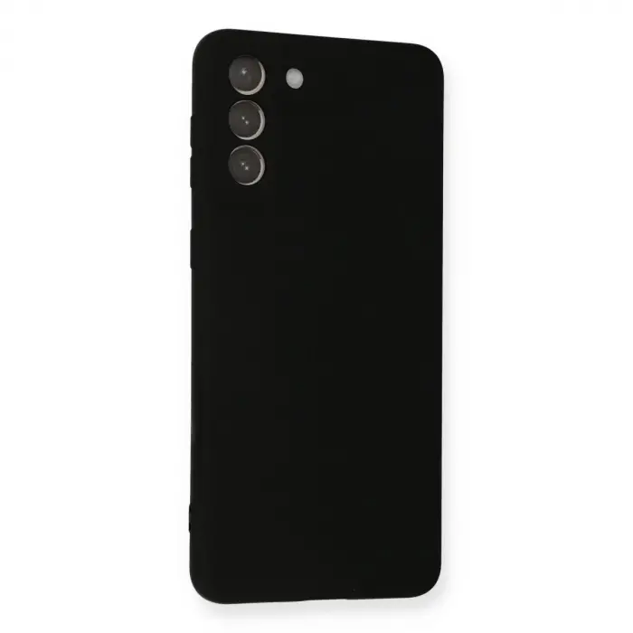 Galaxy S21 Plus Kılıf Nano İçi Kadife  - Siyah