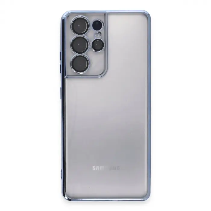 Galaxy S21 Ultra Kılıf  Lensli  - Açık Mi