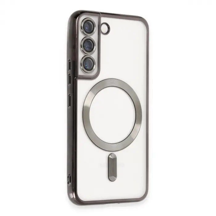 Galaxy S22 Kılıf Kross Magneticsafe Kapak - Siyah