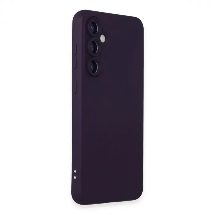 Galaxy S23 Fe Kılıf Nano İçi Kadife  - Mor