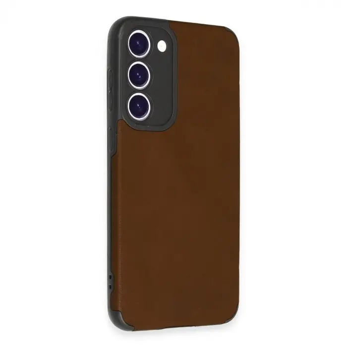 Galaxy S23 Plus Kılıf Loop Deri  - Kahverengi