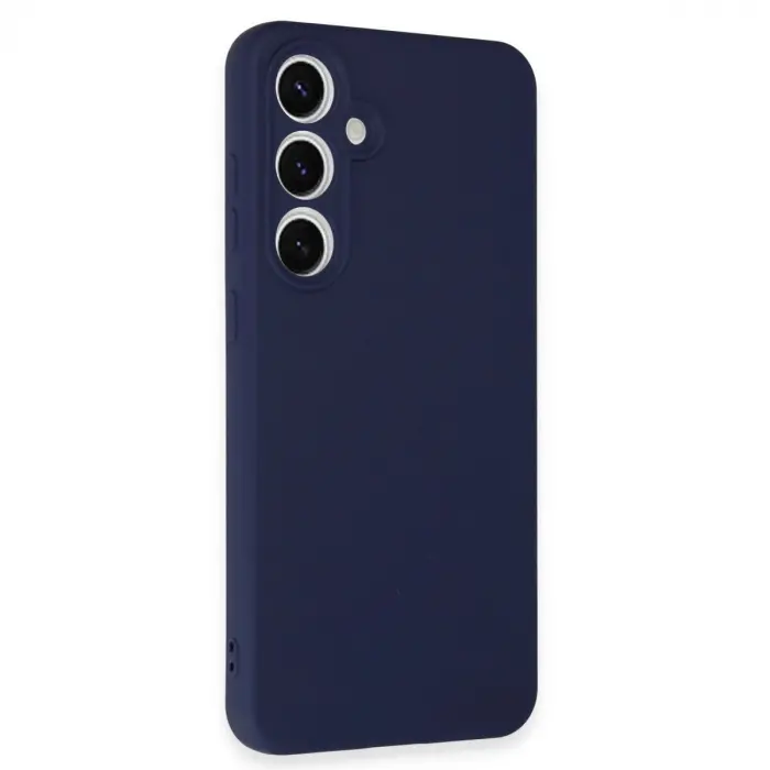Galaxy S24 Fe Kılıf Nano İçi Kadife  - Lacivert
