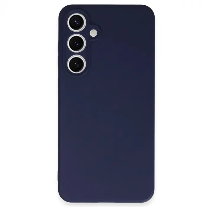 Galaxy S24 Fe Kılıf Nano İçi Kadife  - Lacivert