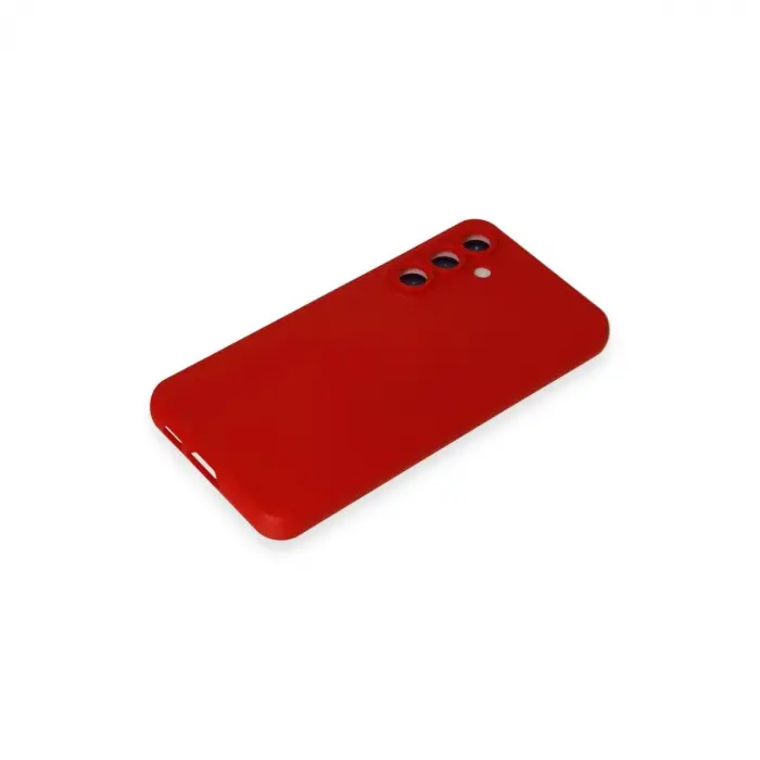 Galaxy S24 Kılıf Nano İçi Kadife  - Kırmızı