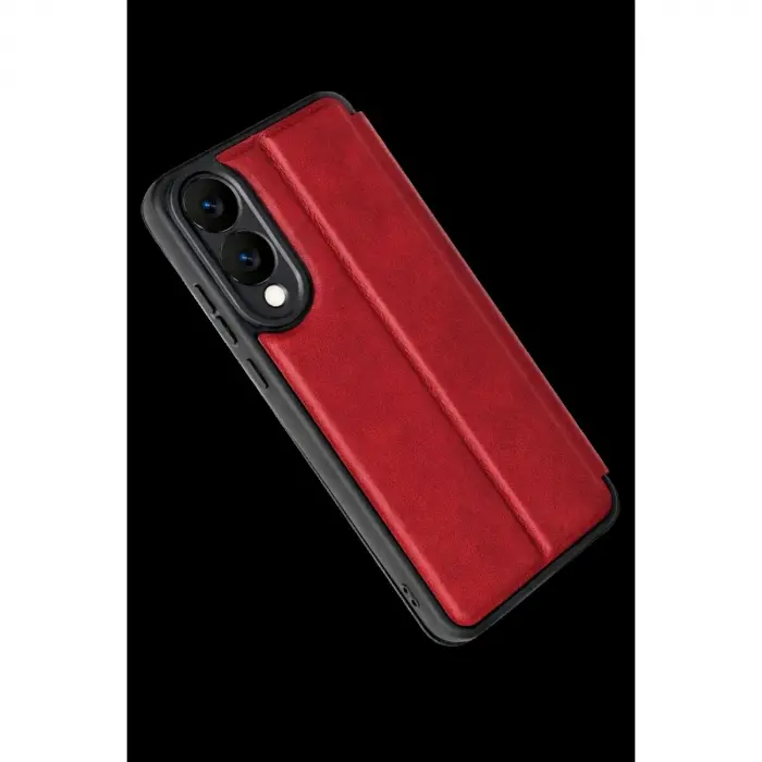 Galaxy S25 Edge Flip Cover - Kırmızı