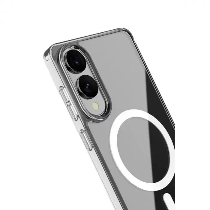 Galaxy S25 Edge Kılıf Magneticsafe Şeffaf  - Şeffaf