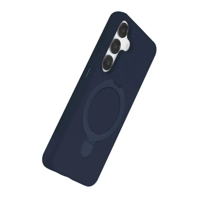 Galaxy S25 Regal Magsafe Standlı Kapak - Lacivert