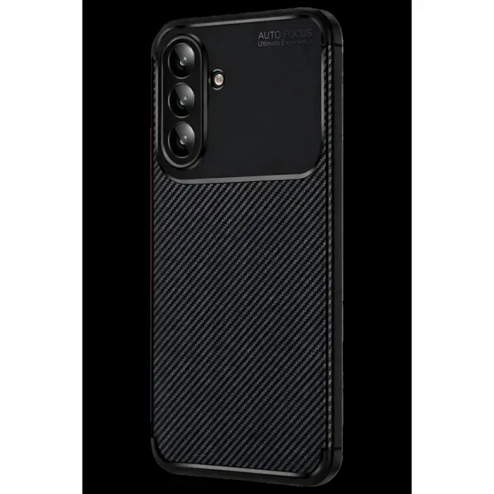 Galaxy S26 Auto Fus Karbon Kapak - Siyah