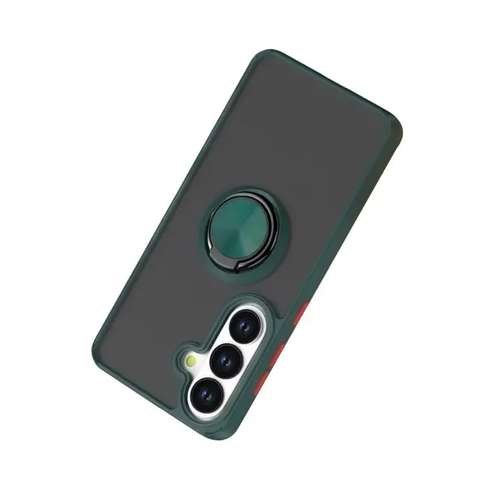 Galaxy S26 Montreal Yüzüklü  Kapak - Yeşil