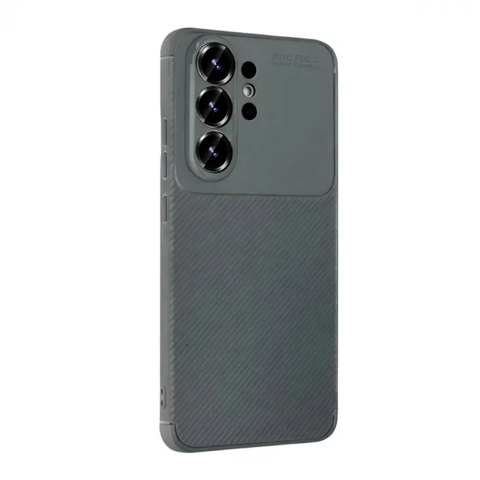 Galaxy S26 Ultra Auto Fus Karbon Kapak - Gri