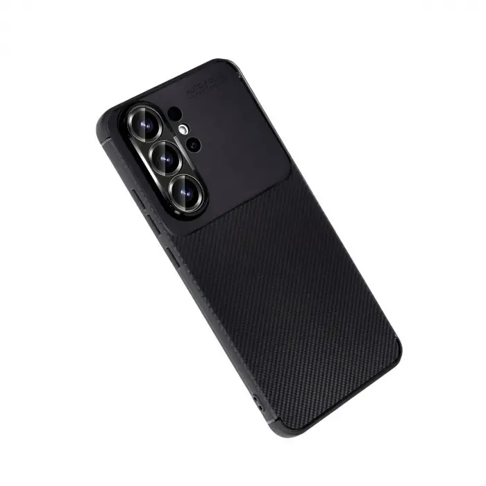 Galaxy S26 Ultra Auto Fus Karbon Kapak - Siyah