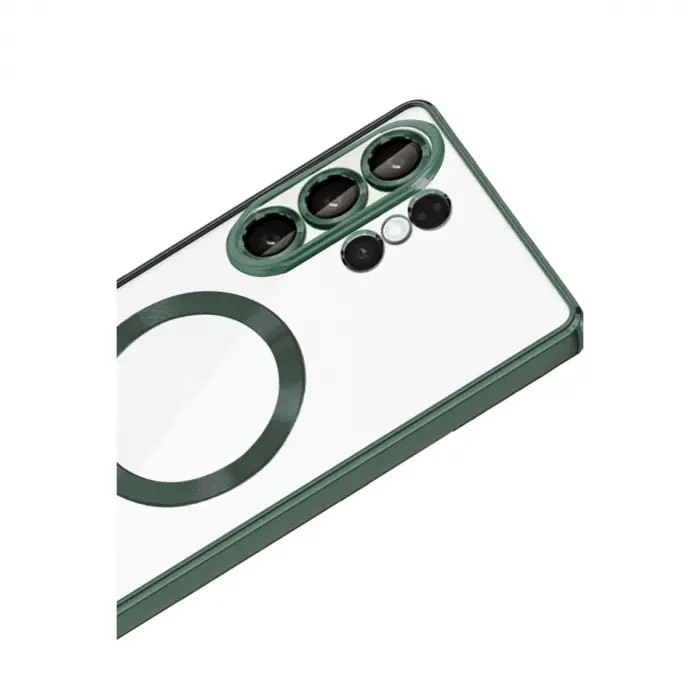 Galaxy S26 Ultra Kross Magneticsafe Kapak - Koyu Yeşil