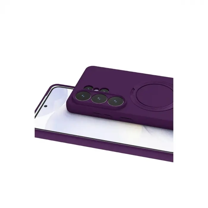 Galaxy S26 Ultra Regal Magsafe Standlı Kapak - Derin Mor