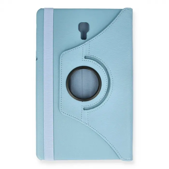 Galaxy T590 Tab A 10.5 Kılıf 360 Tablet Deri Kılıf - Turkuaz