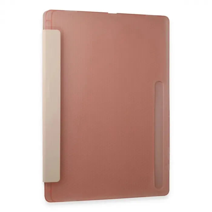 Galaxy Tab A9 Plus Kılıf Kalemlikli Mars Tablet Kılıfı - Rose Gold
