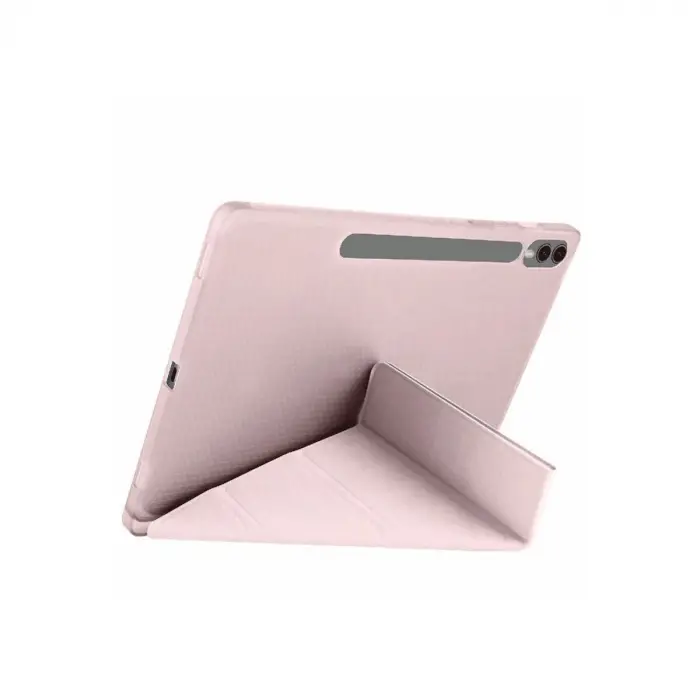Galaxy X610 Tab S9 Fe Plus 12.4 Kılıf Kalemlikli Mars Tablet Kılıfı - Rose Gold