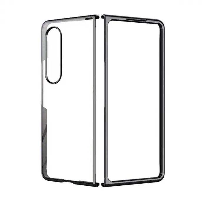 Galaxy Z Fold 4 Kılıf Fold Element Kapak - Siyah