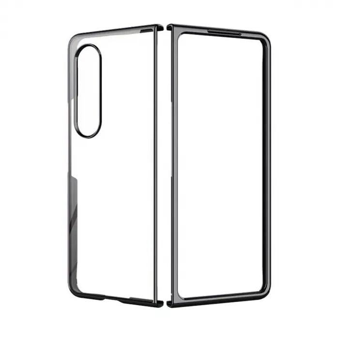 Galaxy Z Fold 4 Kılıf Fold Element Kapak - Siyah