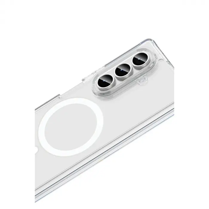 Galaxy Z Fold 7 Kılıf Magneticsafe Şeffaf  - Şeffaf
