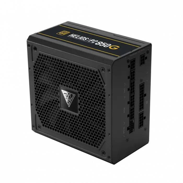 GAMDIAS HELIOS P2-850G, 850W, 80+ Gold, Full Modüler, Aktif PFC, GAMING, ATX, Power Supply (PSU)