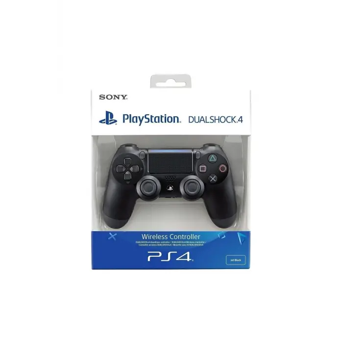 Gamepad Bluetooth bağlantılı siyah Playstation 4 uyumlu 1 yıl garantili oyun kolu