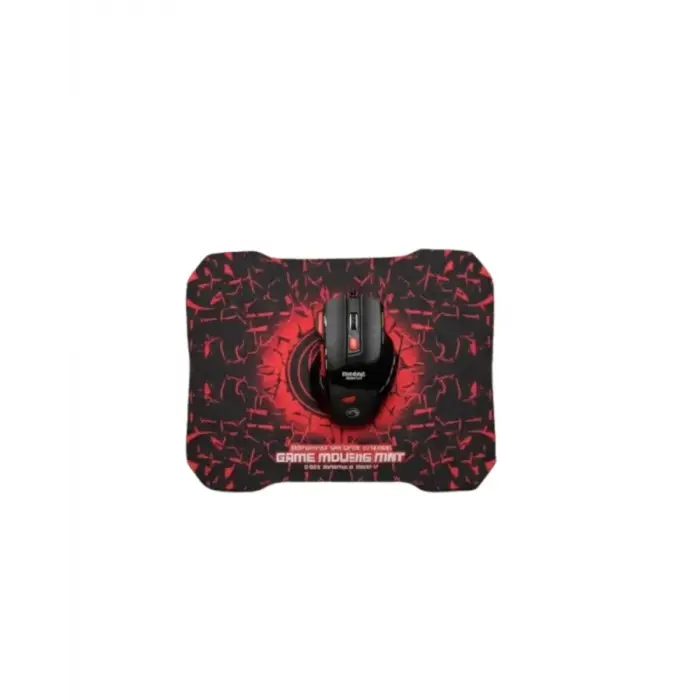 Gaming Mouse Mousepad Seti 3 DPI Ayarı ve LED Işıklı Ergonomik Yapı