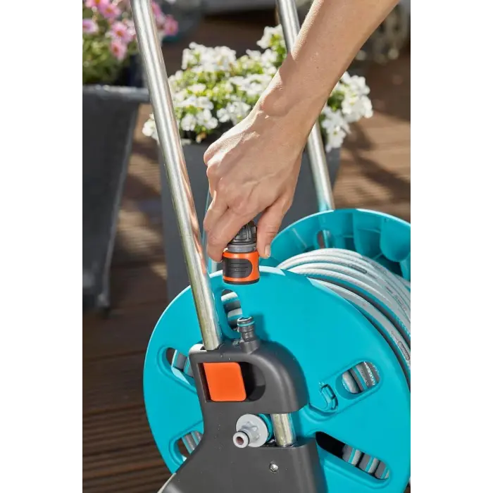 Gardena 18502-20 Hortum Arabası CleverRoll S Set
