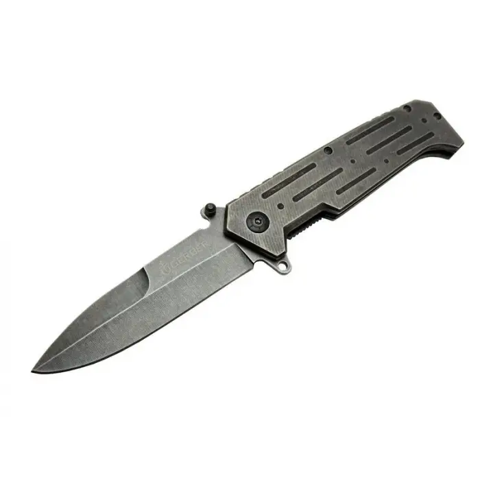 Gb B033a Eskitme Kamp Çakı 22 Cm - Metal Sap, Otomatik