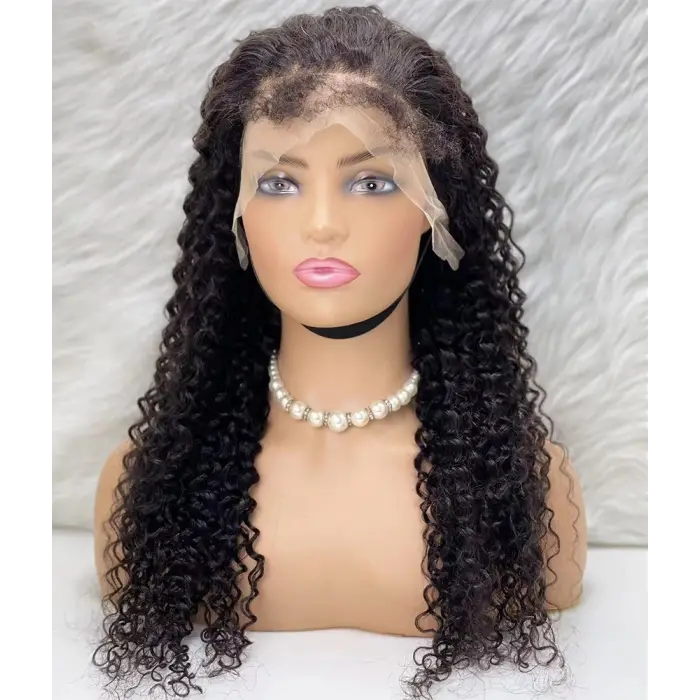 Gerçek Front Lace Tül Peruk / Su Daası / Doğal 65/70cm