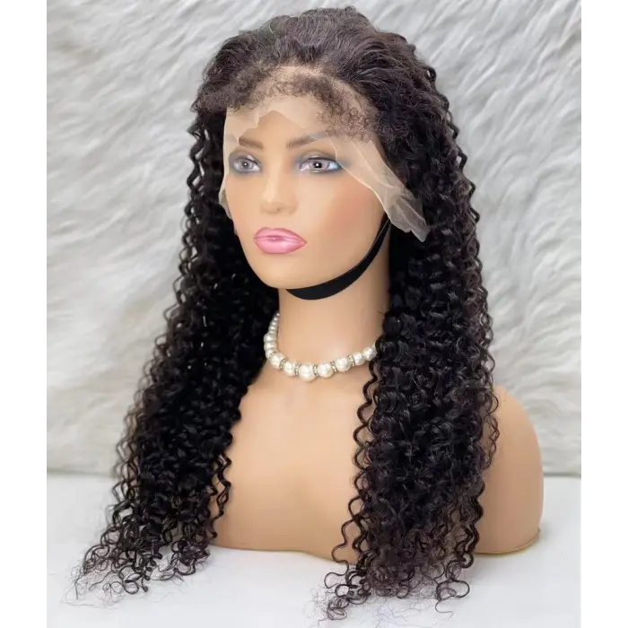 Gerçek Front Lace Tül Peruk / Su Daası / Doğal 65/70cm