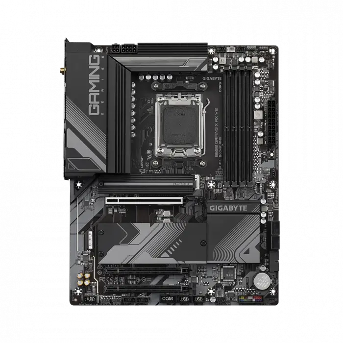 GIGABYTE B650 GAMING X AX V2, 4xDDR5, 3xM.2, DP, HDMI, Type-C, Wi-Fi 6E, Bluetooth v5.3, AM5 Soket GAMING Anakart