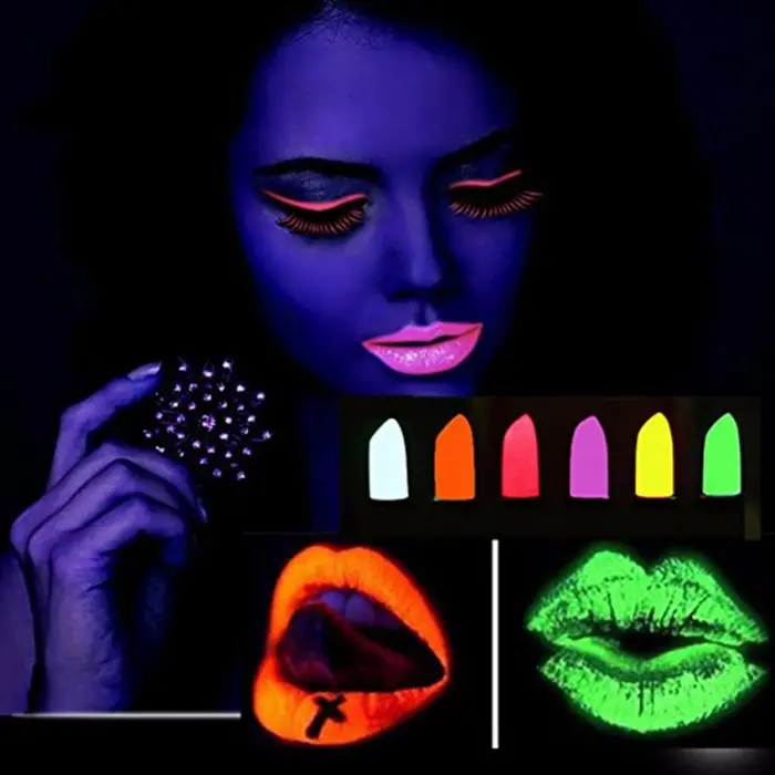 Glowpaint 6’lı Neon Boya – Uv Işıkta Parlayan Makyaj Seti Bx40